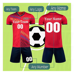 Maillots de football personnalisés pour hommes, femmes, enfants et adultes, uniformes de football personnalisés, maillots d'équipe, kits de football avec nom et numéro personnalisés - Product Image 2