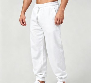 Pantalon de survêtement épais en molleton bouclette OEM pour marques de streetwear – Vente en gros, faible MOQ, joggers épais - Product Image 1