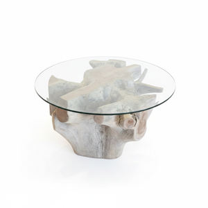 Table basse Ceko en racine de teck naturelle, durable, organique, rustique, de luxe, multi-usages, emballage postal, meubles de salon, décoration unique - Product Image 6