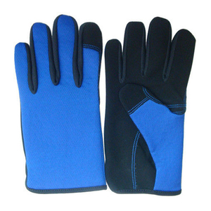 Guantes de Trabajo de Seguridad Hechos con Cuero Vacuno de Alta Calidad, Protección para Manos de Uso Pesado, Guantes de Trabajo para Conductores - Product Image 6
