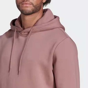 Sudadera con Capucha para Hombre, Color Sólido, Corte Regular, Felpa Francesa, Algodón, Estilo Casual, Otoñal - Product Image 5