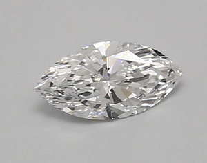 Marquise 0.50ct D VVS2 con certificado IGI - Product Image 1