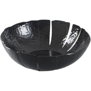 Bol noir style américain Présentoir à fruits Bol de service décoratif en métal pour fêtes Fournitures pour événements Bols de haute qualité en métal Artisanat - Product Image 1