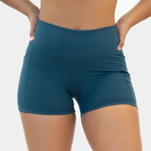 New Top Trending Stretchy Running Fitness <b>Yoga</b> Compression Shorts For Women Comfortable Gym Wear Shorts For Women - Product Image 5