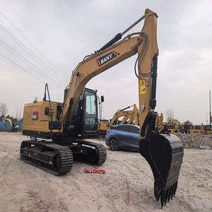 รถขุดตีนตะขาบ Sany SY135C รุ่น 13.5 ตัน พร้อมเครื่องยนต์ Isuzu รวมปั๊ม เกียร์ แบริ่ง มอเตอร์ พร้อมวิดีโอตรวจสอบ - Product Image 4