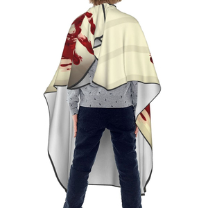Cape de Barbier pour Tout-Petits Style Premium Qualité Supérieure Matière Imperméable Vente en Gros Logo Personnalisé 2026 - Product Image 3
