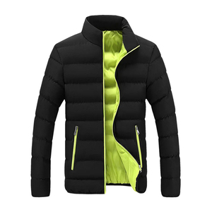 Chaqueta Corta Acolchada de Moda para Mujer, Parka de Plumón de Lujo de Alta Calidad para Hombre con Pelo de Lobo - Product Image 1