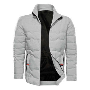 Veste matelassée respirante pour homme de haute qualité, nouveau style avec logo personnalisé, col montant, prix abordable - Product Image 3