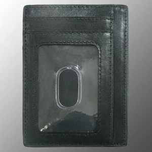 Cartera de Hombre de Cuero Genuino Personalizada, Moderna, Ligera, de Alta Calidad, Mini, Inteligente, Delgada, Estilo Crazy Horse, Abierta, Corta, para Tarjetas - Product Image 5