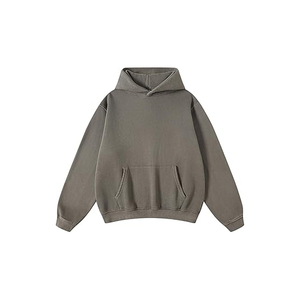 Leidowei Men's Hoodies Casual Pullover Hooded Sweatshirt Long Sleeve Quarter Zip Hoody Tops With Kangaroo Pocket - Product Image 1