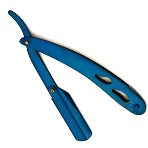 Navaja de Afeitar Recta Personalizada para Barbería, Recubierta de Papel, para Hombre, con Reposamanos Ajustable - Product Image 6