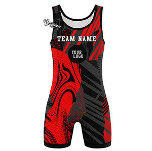 Combinaisons de lutte personnalisées pour hommes 2025 Impression numérique par sublimation sur le devant 95% polyester 5% élasthanne Vêtements légers pour arts martiaux - Product Image 2