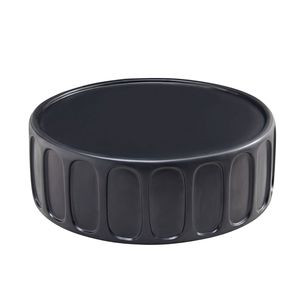 Design moderno 35.43 ''tavolino in fibra di vetro nero opaco per soggiorno ufficio & appartamento senza bisogno di montaggio - Product Image 1