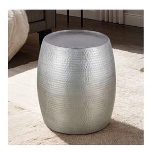 Table basse moderne en aluminium au design contemporain, portable, de luxe, pour salon, table de chevet - Product Image 2