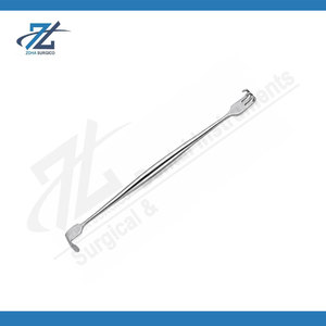 Rétracteur chirurgical double extrémité Senn en acier inoxydable, instrument de rétraction tissulaire à trois pointes, fabriqué au Pakistan - Product Image 6