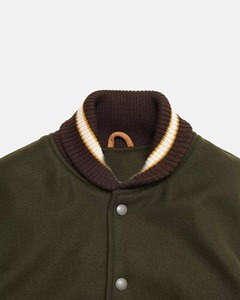 New Look Custom Embroidered Logo Loose Casual Cheap Price Best Quality Custom Made Satin <b>Bomber</b> <b>Jacket</b> <b>Vintage</b> Letterman <b>Jackets</b> - Product Image 3