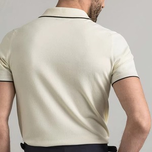 Chemises Polo Homme Sur Mesure de Haute Qualité 100% Coton Tissu Tricoté DryFit Séchage Rapide Manches Courtes Grande Taille Respirant - Product Image 3
