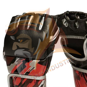 ถุงมือชกมวยหนังแท้แบบขายส่งสั่งทำได้ ทนทาน ขายดีที่สุด ถุงมือ MMA ออกแบบ OEM ได้ตามต้องการ - Product Image 3