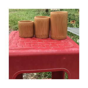 Vente en gros de tasses en bambou naturel réutilisables pour la maison, la cuisine, les restaurants et les hôtels - Product Image 1