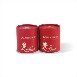 Petite boîte tube rouge pour emballage de cosmétiques - Product Image 3