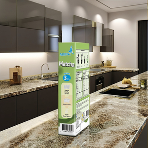 ALODY Kit de té de burbujas Matcha Latte personalizable instantáneo-3 juegos/caja Vida útil de 18 meses Crea tus propias bebidas únicas - Product Image 2