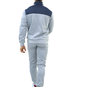 Custom Men’s Plus Size Fleece Tracksuit Breathable Joggers Outdoor Training Quick Dry Sportswear Set - Product Image 4