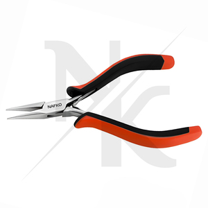 Premium Lightweight Reusable Stainless Steel Ergo Chain <b>Nose</b> Pliers 115mm Jewelry Making Tools Beading Wire Wrapping Accessories - Product Image 3