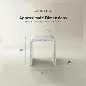 New collection end <b>table</b> make in Vietnam mother of pearl <b>table</b> with wholesale price - Product Image 3