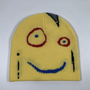 Gorro Unisex de Alta Calidad OEM, Color Negro, Diseño Jacquard Personalizado, Gorro de Invierno para Mujer - Product Image 5