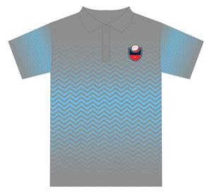 Polo de sublimación de diseño personalizado para hombre con logotipo personalizado - Product Image 2