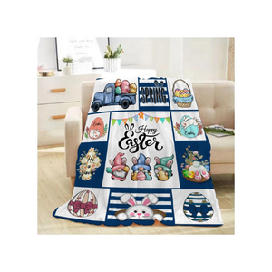 ผ้าห่มอะคริลิกเนื้อหนา 480 GSM ลายสลับสี ขนาด 60x80 นิ้ว ผลิตด้วยมือจากมาร์คอินเดีย เหมาะสำหรับผู้ซื้อที่ต้องการผ้าห่มโซฟาที่ทนทาน อบอุ่น และนุ่มสบายสำหรับฤดูต่างๆ - Product Image 1