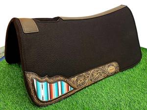 Équipement d'équitation de qualité supérieure 2026 : tapis en feutre de laine avec patch en cuir de harnais DD de haute qualité et doublure en peau de mouton et coton gel - Product Image 3