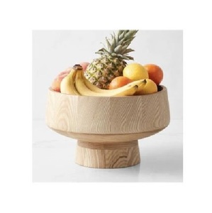 Bol sur piétement en bois conçu pour accompagner les repas quotidiens, avec une construction robuste et une utilisation durable à long terme - Product Image 1