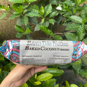 Perfect Snack Unique Baked Coconut Crackers Crispy Sweet 160g Round Snack ODM Manufacturer Ready To Offer Samples - Product Image 4