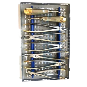 Ensemble d'instruments de chirurgie orale en acier inoxydable DEBONAIR de qualité supérieure, outils de dissection, instruments de précision manuels, instruments dentaires CE - Product Image 5