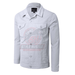 Servicios OEM, Chaqueta de Mezclilla para Hombre de Diseño Personalizado de Alta Calidad, Chaqueta de Mezclilla Transpirable de Nuevo Diseño para Invierno - Product Image 2
