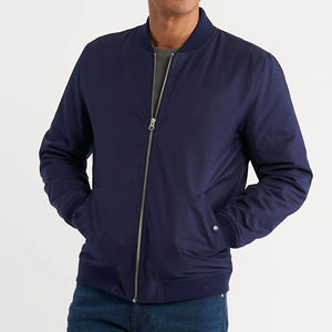 Latest Design Unisex Bomber <b>Jacket</b> <b>Winter</b> Windproof Stand Collar Front Logo Custom Colors & Sizes High Quality Nylon Fabric - Product Image 2
