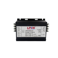 Module d'interface réseau RJ45 100 Mbps avec protection contre les surtensions Ethernet 24 V PoE intégré et protection foudre pour ligne de données LAN
