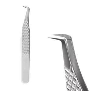 Pinzas de Precisión para Pestañas de Acero Inoxidable con Punta Suave para Uso Estético - Product Image 6