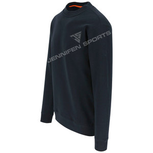 Sweat-shirt unisexe de sport décontracté en coton 100% de haute qualité, épais pour l'hiver, avec impression personnalisée en relief, respirant et à séchage rapide - Product Image 3