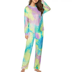 Conjunto de Pijama de Invierno para Mujer, Cómodo, de Alta Calidad, Cintura Elástica, Transpirable, de Secado Rápido, en Oferta - Product Image 2