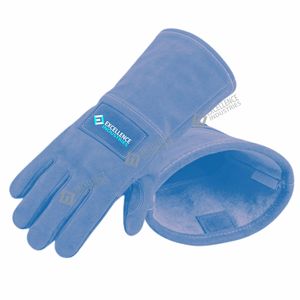 Heavy Duty Welding <b>Gloves</b> Heat Resistant Leather Safety <b>Gloves</b> for Industrial Construction and Metal Work - Product Image 3