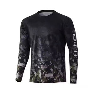 Camisa de Pesca de Manga Larga para Hombre, Talla Grande, Sublimada, Transpirable, de Secado Rápido, Antibacteriana, de Spandex/Poliéster, Impermeable, al por Mayor - Product Image 2