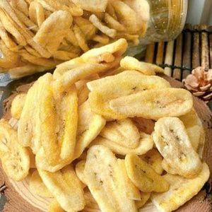 Healthy Non-GMO Vacuum Fried Banana <b>Snacks</b> Crispy Low Fat Fruit Chips Vietnam Origin Customized Packaging - Product Image 3