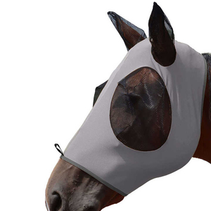 Couvre-mâchoire anti-mouches pour chevaux avec ajustement réglable, respirant, protection UV, meilleure qualité, dernier design avec OEM - Product Image 1