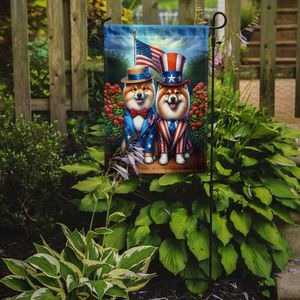 All American Finnish Spitz Multicolor <b>Garden</b> <b>Flag</b> Decorative Mailbox & Patio Yard Banner for Flower Beds Artwork <b>Garden</b> Size - Product Image 2