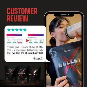Premium Arabica <b>Instant</b> <b>Coffee</b> Bullet X Boost with MCT Oil Fibre Creamer Slimming <b>Coffee</b> Energy Metabolism Support Bitter Taste - Product Image 6