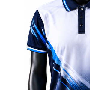 Polo personnalisé par sublimation avec nom du club, logo de l'entreprise, design d'équipe, séchage rapide, respirant, vêtements de sport pour le golf, les entraînements et les événements - Product Image 6