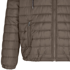 Veste d'hiver matelassée personnalisée pour homme, manteau rembourré léger et chaud, streetwear décontracté d'extérieur, fabrication OEM ODM sous marque privée - Product Image 5