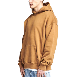 Sudaderas con Capucha Blancas Personalizadas al por Mayor, Ropa para Hombre de Tallas Grandes, Estilo Lavado, Sudadera de Algodón Grueso para Hombre - Product Image 6